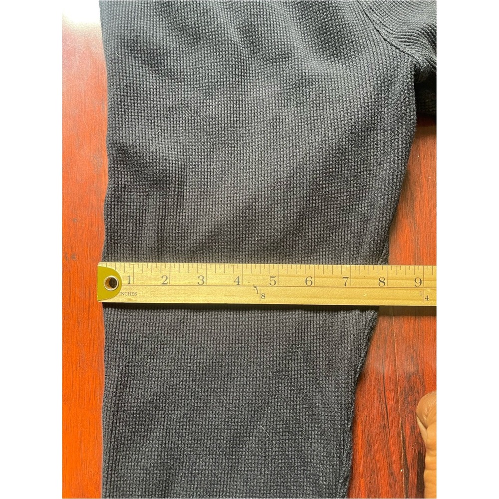Alexander Wang Bodywear Black Waffle Thermal Jogger Unisex Size Small Preowned - Picture 9 of 12
